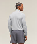 Vital 1/4 Zip slim fit Light Grey/Smokey Grey - Unmatched Supply-GYMSHARK