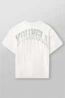 W428 - Drip Oversized Tee Coconut Milk