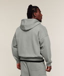 Washed Lifting Hoodie oversized fit Smokey Grey/Wash - Unmatched Supply-GYMSHARK