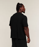 Washed Lifting T-Shirt oversized fit Black/Wash - Unmatched Supply-GYMSHARK