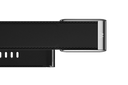 Whoop 5.0 Leatherluxe Straight Black/Cream with Titanium Band (12 Month Peak Subscription Included) - Unmatched Kicks - whoop