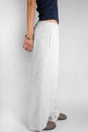 Wide-leg joggers with cross patch - Unmatched Supply-SUBDUED