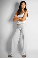 Wide-leg joggers with cuffs - Unmatched Supply-SUBDUED