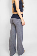 Wide-leg pants with cuffs - Unmatched Supply-SUBDUED