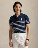 Wimbledon Ballperson Polo Shirt Refined Navy/White - Unmatched Kicks-ralph lauren