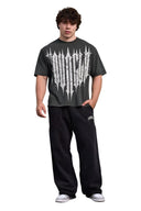 YOUNG LA 2088 - New Wave Baggy Sweats Black Wash - Unmatched Kicks - YOUNG LA