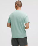 Zeroed In Short - Sleeve Shirt Sea Water - Unmatched Kicks - LULULEMON