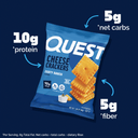 Zesty Ranch Cheese Crackers - Unmatched Supply-Quest Protein Bars